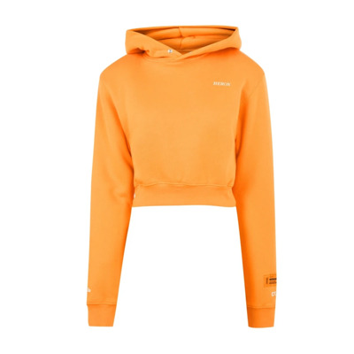 Gouden Klaproos Logo Hoodie Heron Preston , Orange , Dames