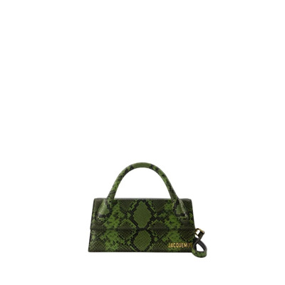 Groene Leren Crossbody Tas Jacquemus , Green , Dames