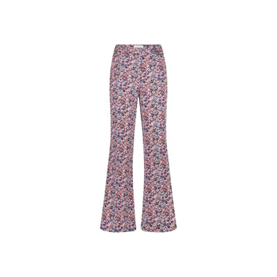 Hoge Taille Flared Broek Fabienne Chapot , Multicolor , Dames