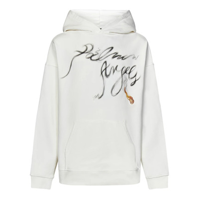 Hoodies Palm Angels , White , Heren