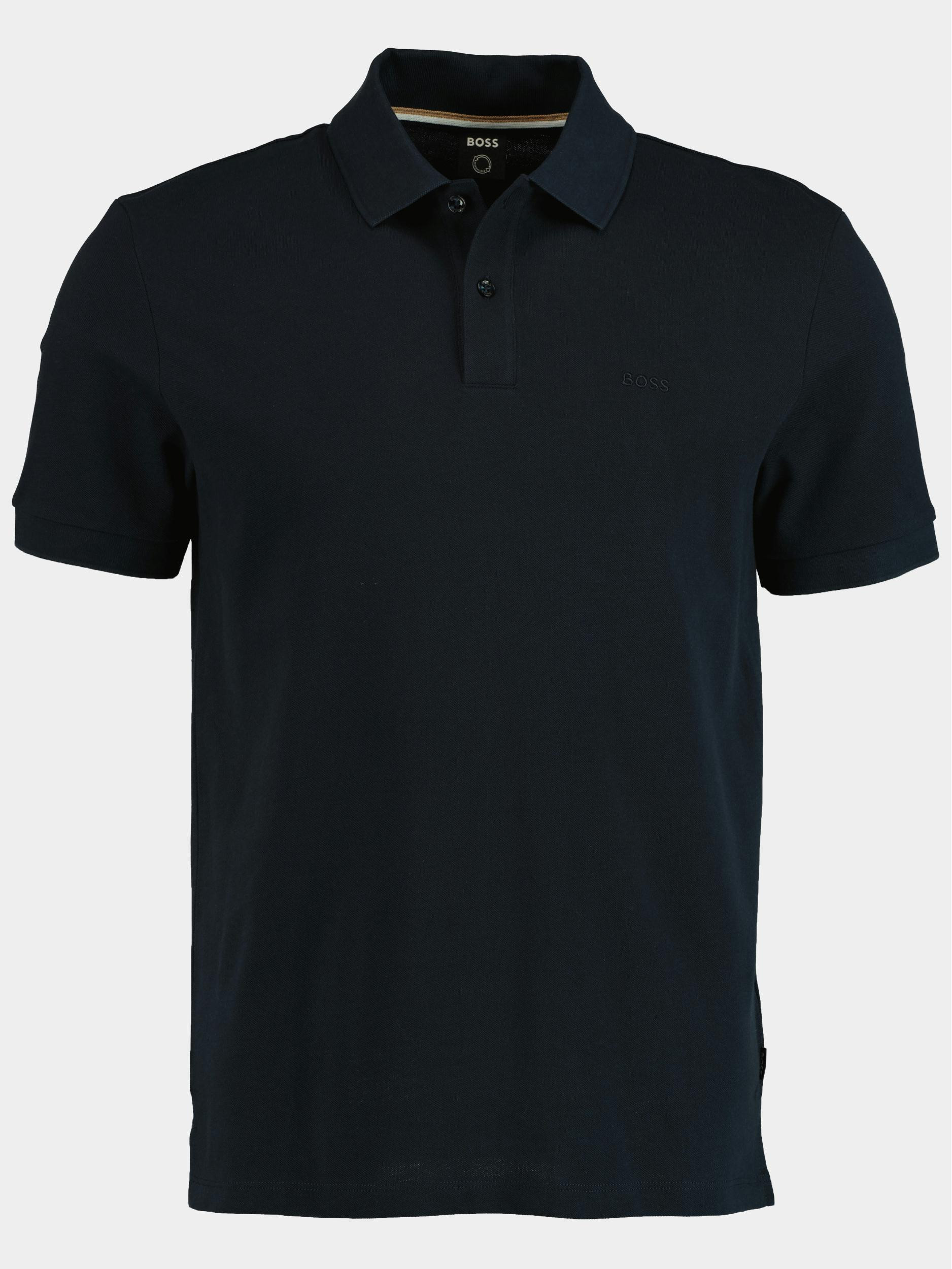 Hugo Boss Boss men business (black) polo korte mouw polo pallas navy 10241531 01 50468362/404