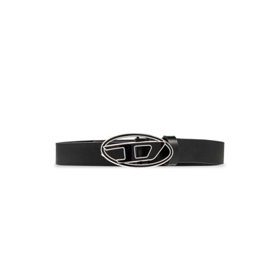 Leren Riem Diesel , Black , Dames