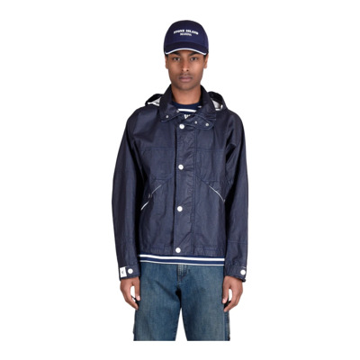 Lichtgewicht Katoenmix Jas Stone Island , Blue , Heren