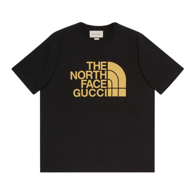 Limited Edition Oversized T-shirt Zwart Gucci , Black , Heren