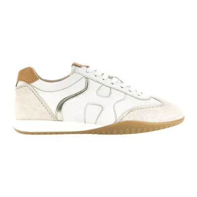 Luxe Olympia-Z Sneakers voor Vrouwen Hogan , Beige , Dames