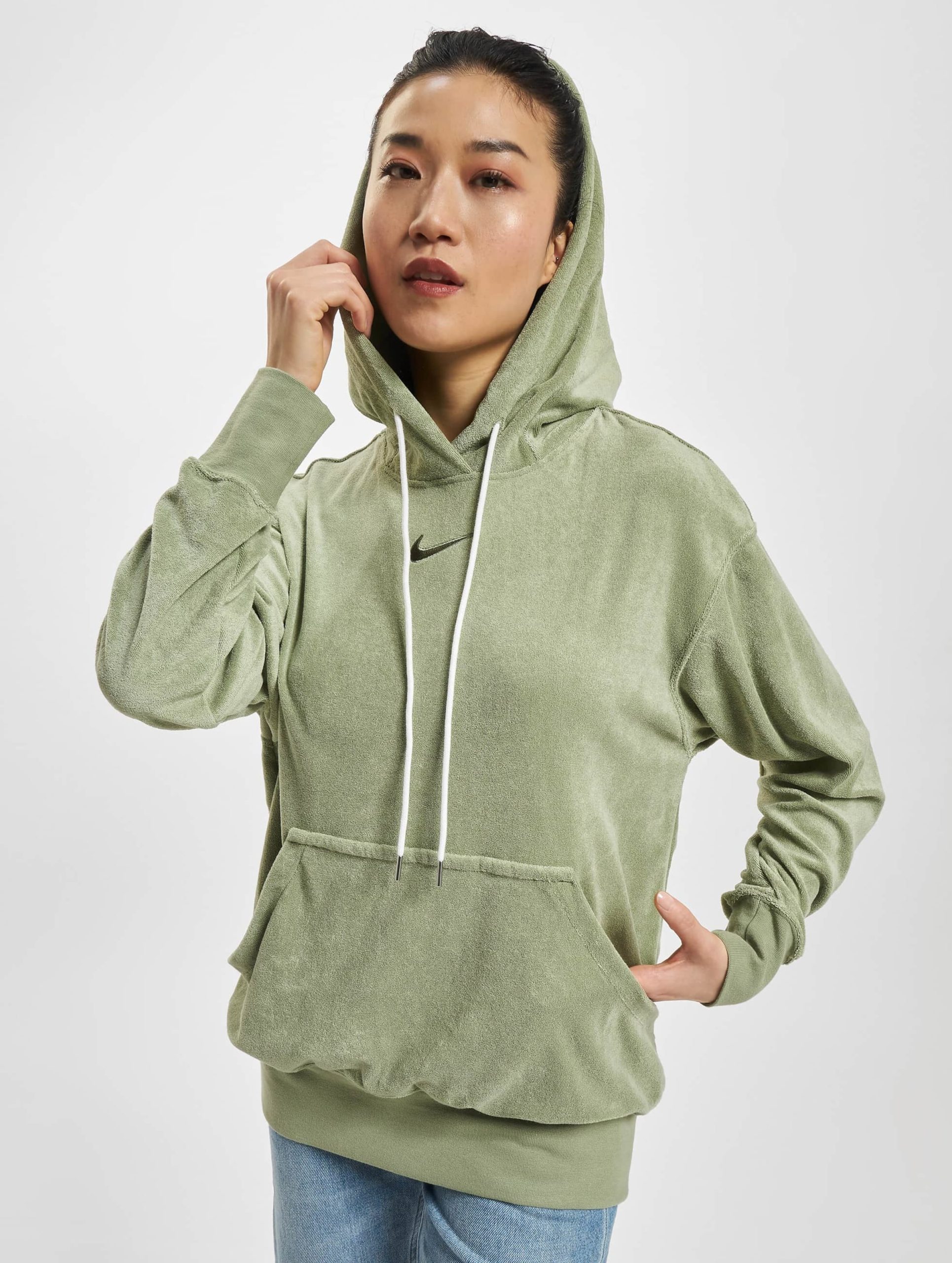 Nike Nsw Hoody Frauen,Unisex op kleur groen, Maat M
