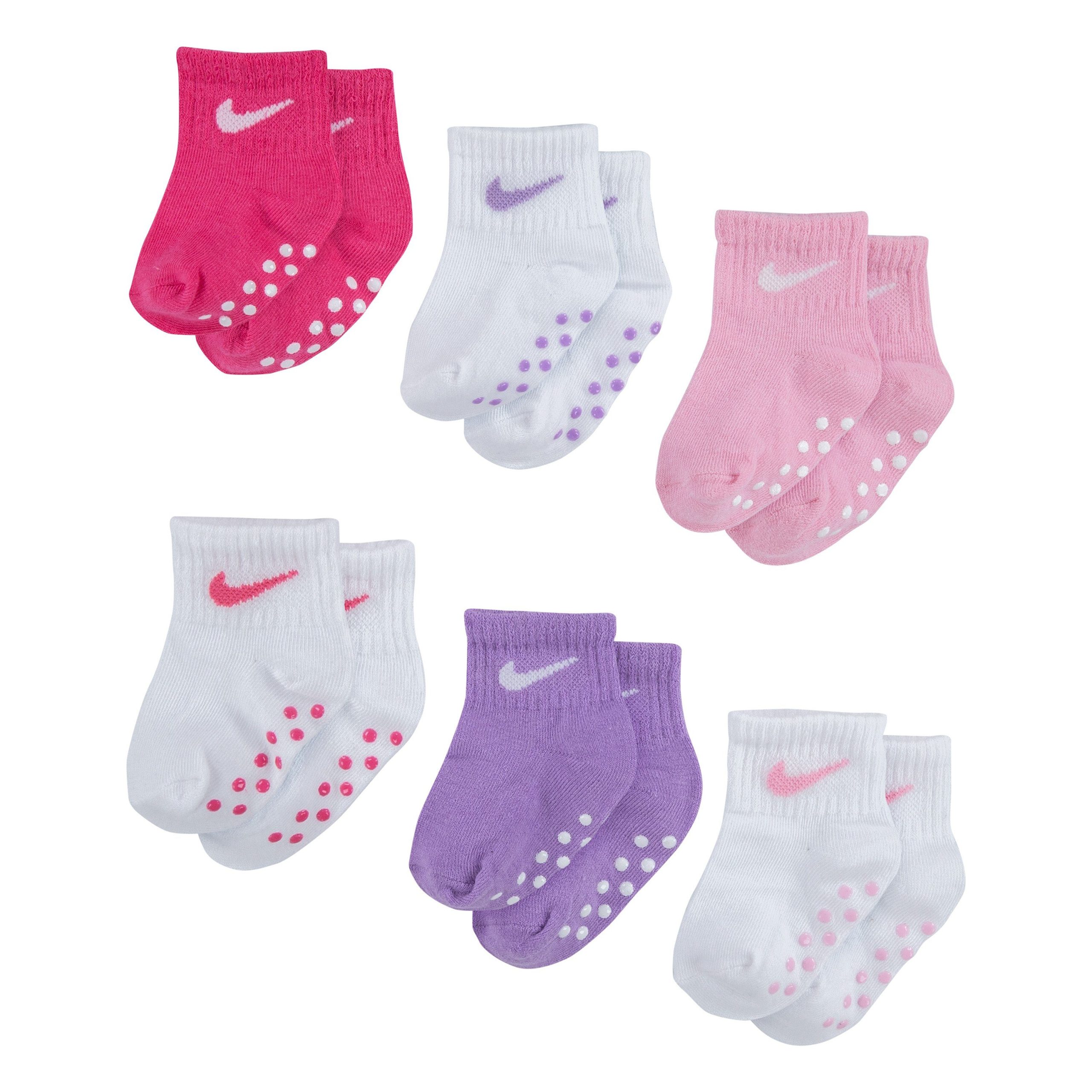 Nike Sportswear ABS-sokken POP COLOR GRIPPER INFANT/TODDLER AN (set, 6 paar)