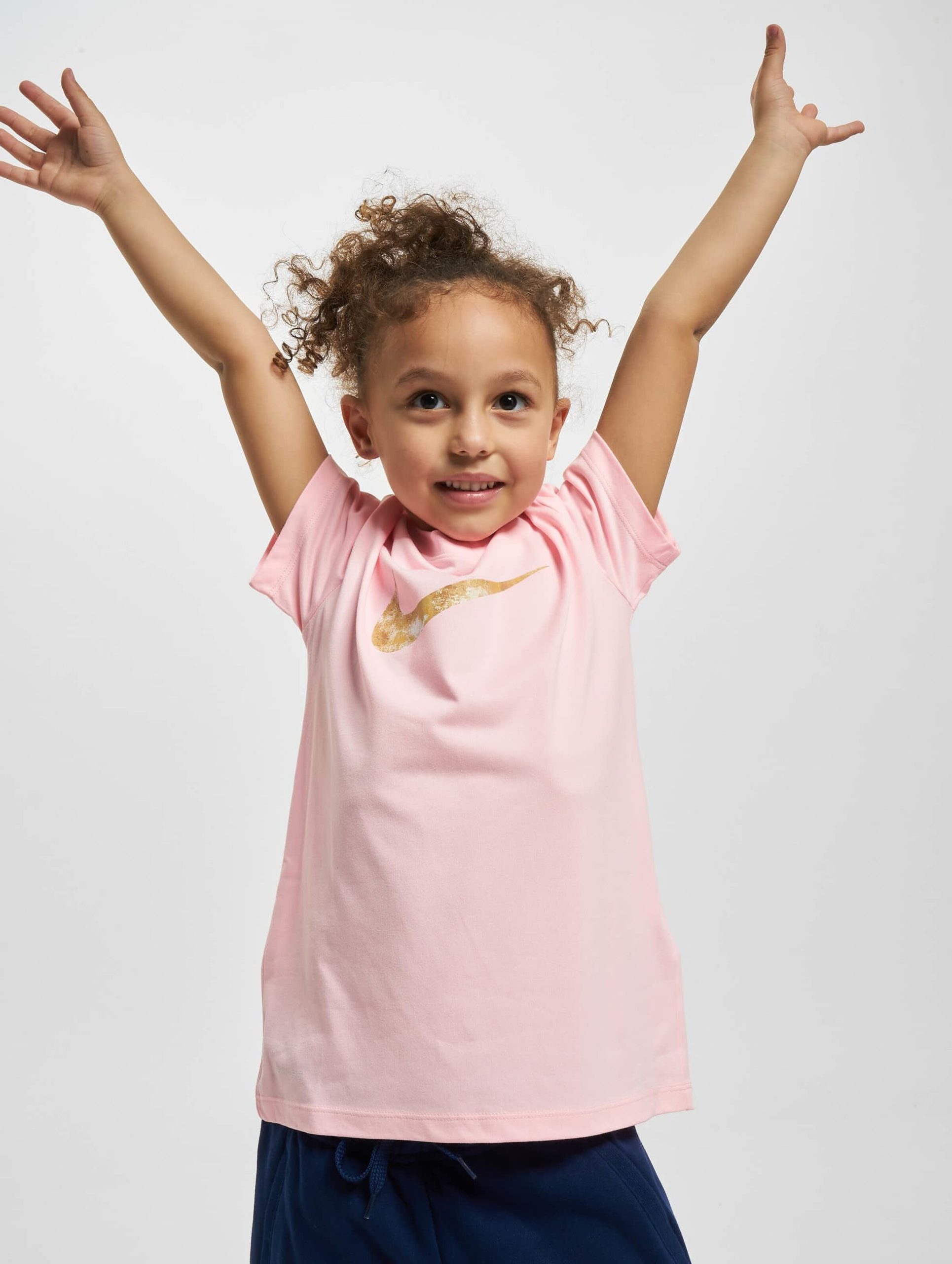 Nike Sportswear T-Shirt Kinder,Unisex op kleur roze, Maat L