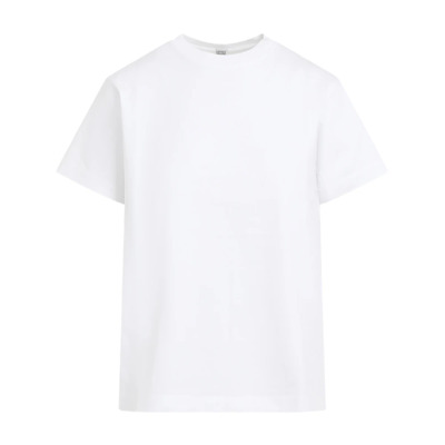 Off White Classic Cotton Tee TotêMe , White , Dames