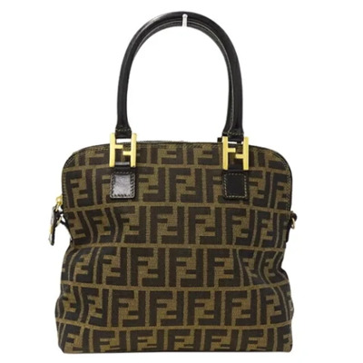 Pre-owned Fabric fendi-bags Fendi Vintage , Brown , Dames