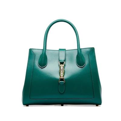 Pre-owned Leather gucci-bags Gucci Vintage , Green , Dames