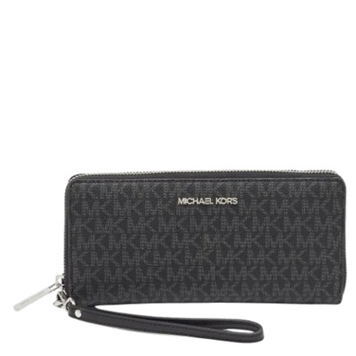 Pre-owned Leather wallets Michael Kors Pre-owned , Black , Dames