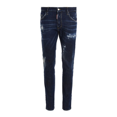 Slim-Fit Skater Jeans Dsquared2 , Blue , Heren