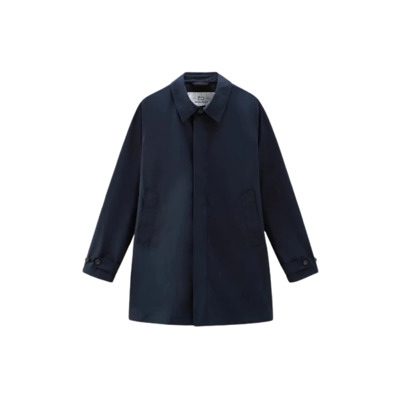 Stad Urban Touch Jas Blauw Woolrich , Blue , Heren