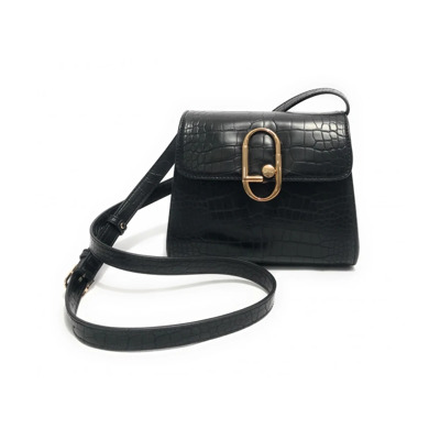 Stijlvolle Crossbody Tas met Kokosnootprint Liu Jo , Black , Dames