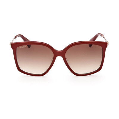 Stijlvolle Zonnebril Jewel3 Vrouwen Max Mara , Red , Unisex