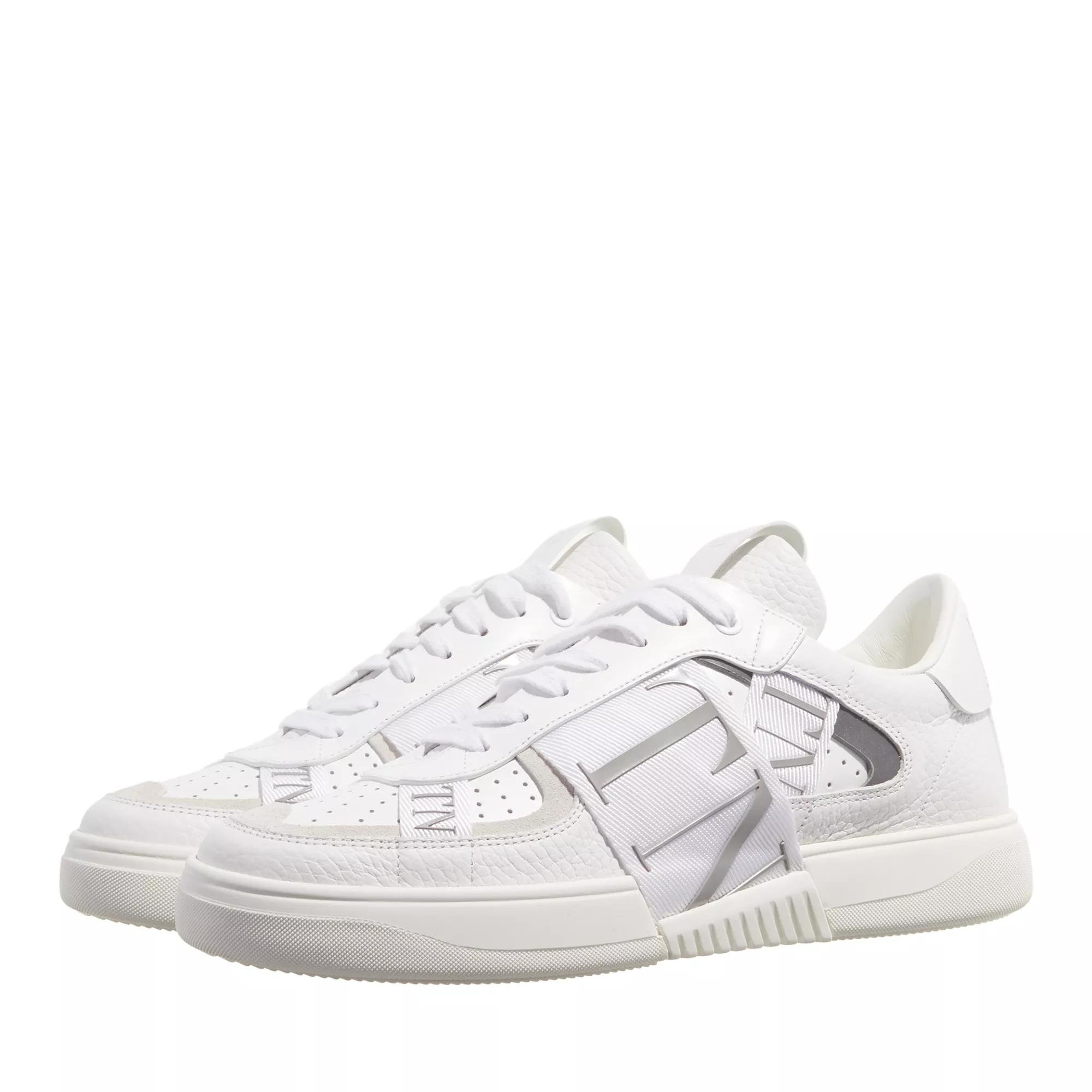 Valentino Garavani Sneakers - VLTN Low Top Sneakers Calf Leather in wit