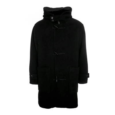 Winter Jackets Closed , Black , Heren