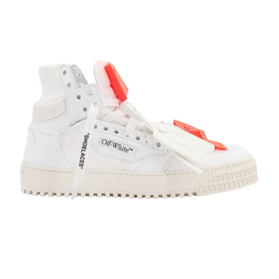 Witte Sneakers Veters Pijllogo Off White , White , Heren