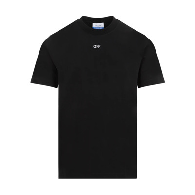 Zwart Pijl Logo T-shirt Off White , Black , Heren