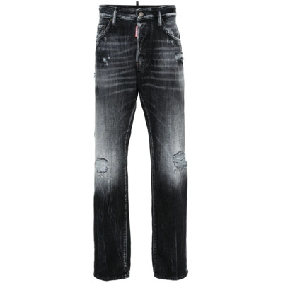 Zwarte Jeans 642 Jean Dsquared2 , Black , Heren