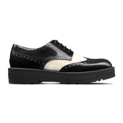 Zwarte Leren Loafer Schoenen Ss22 Dior , Black , Dames