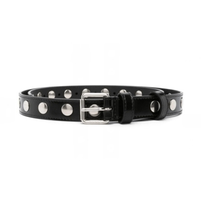 studded gesp Riem-70 Gucci , Black , Dames