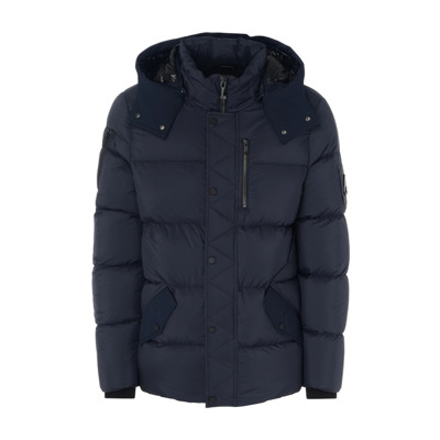 3Q Navy Jas Moose Knuckles , Blue , Heren