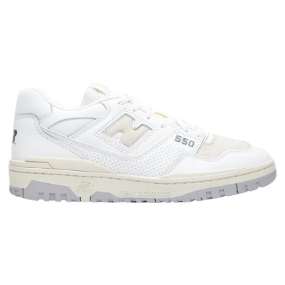 550 Lage Leren Sneakers New Balance , White , Heren