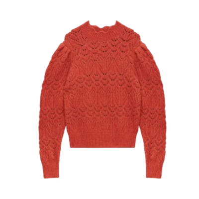 Alpaca Trui - Burnt Orange Isabel Marant , Orange , Dames