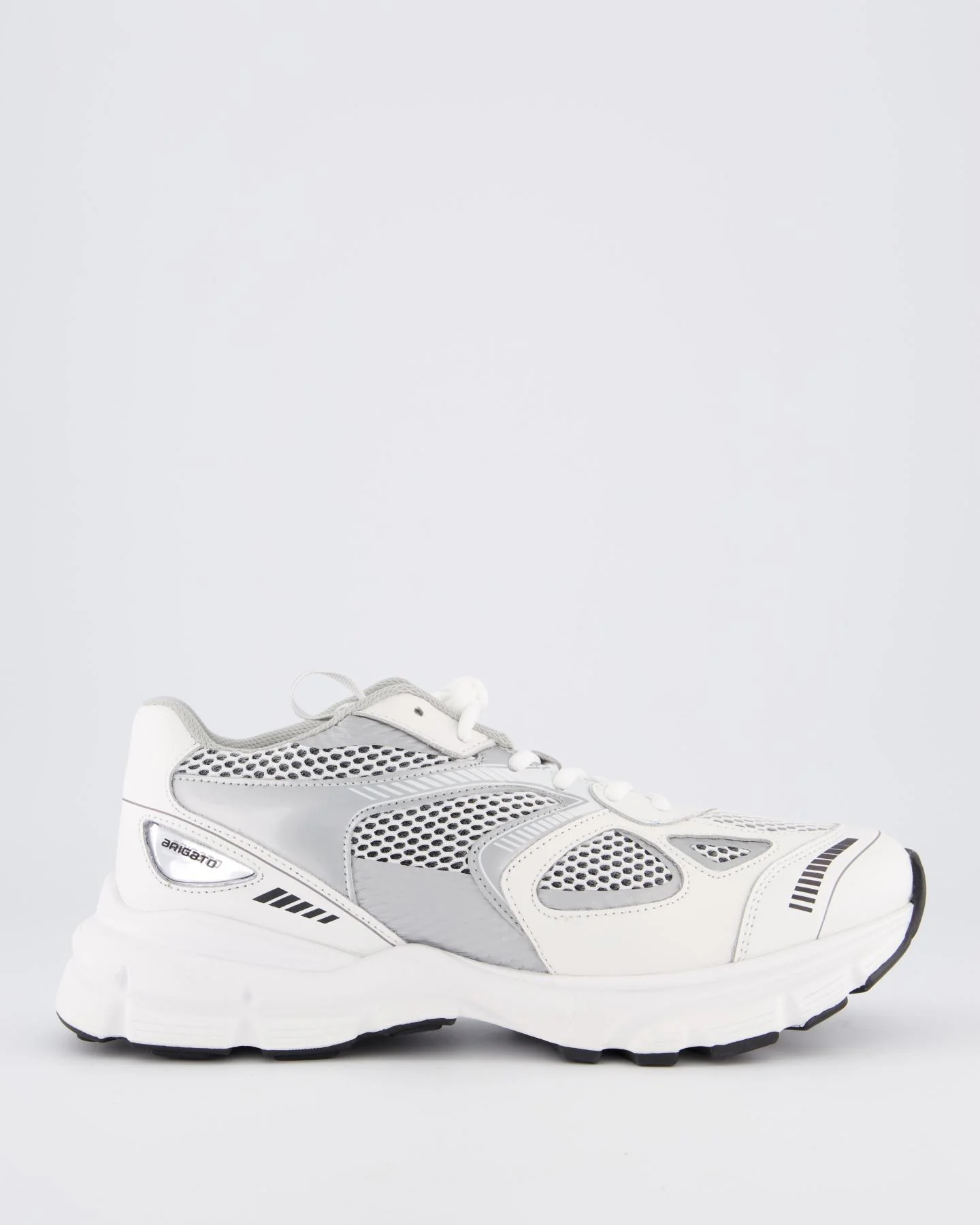 Axel Arigato Heren marathon runner white silver