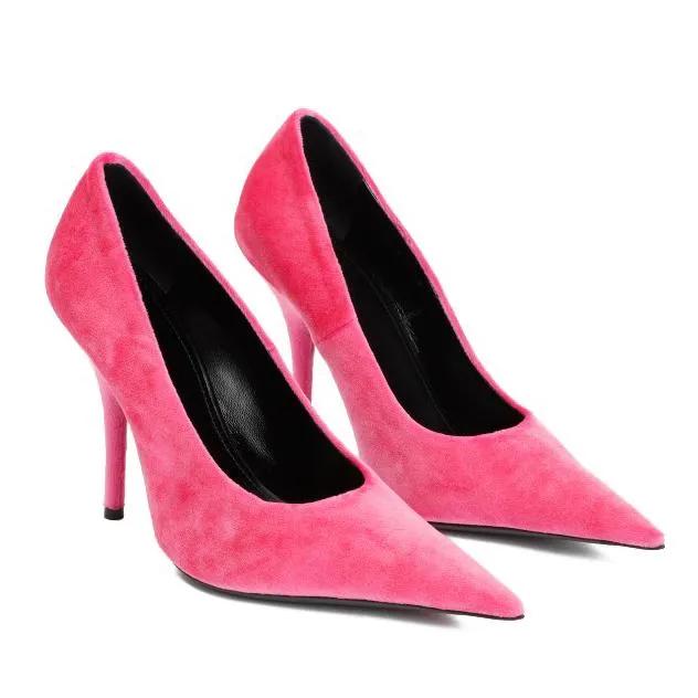 Balenciaga Pumps & high heels - Knife Pink Polyester Pump in roze