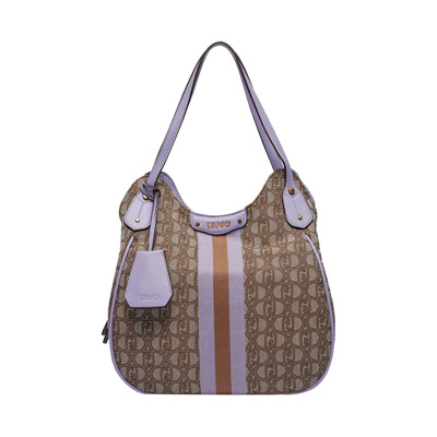 Beige Shopper Tas Elegant Functioneel Liu Jo , Multicolor , Dames