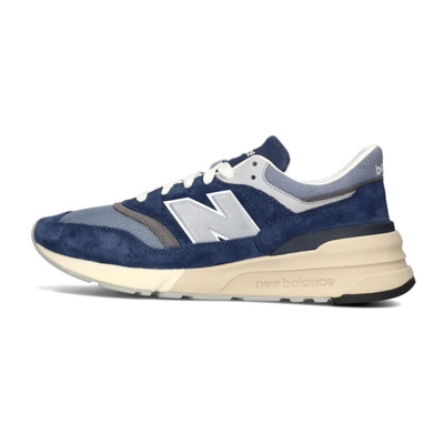 Blauwe Lage Sneaker U997 Stijl New Balance , Blue , Heren