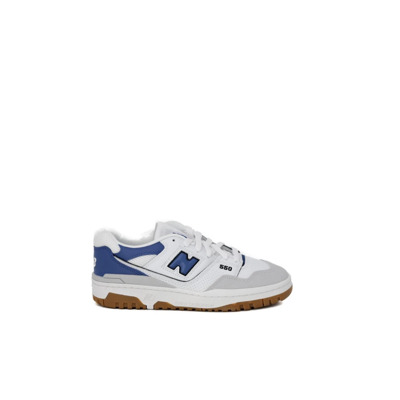 Blauwe Sportieve Veterschoenen met Rubberen Zool New Balance , Blue , Dames