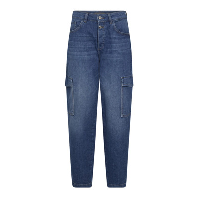 Cargo Jeans met grote zijzakken MOS Mosh , Blue , Dames