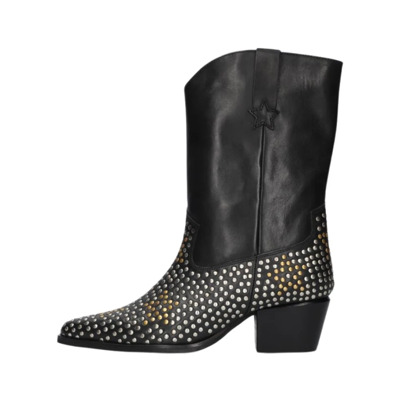 City-Western Stijl Enkellaarzen Fabienne Chapot , Black , Dames