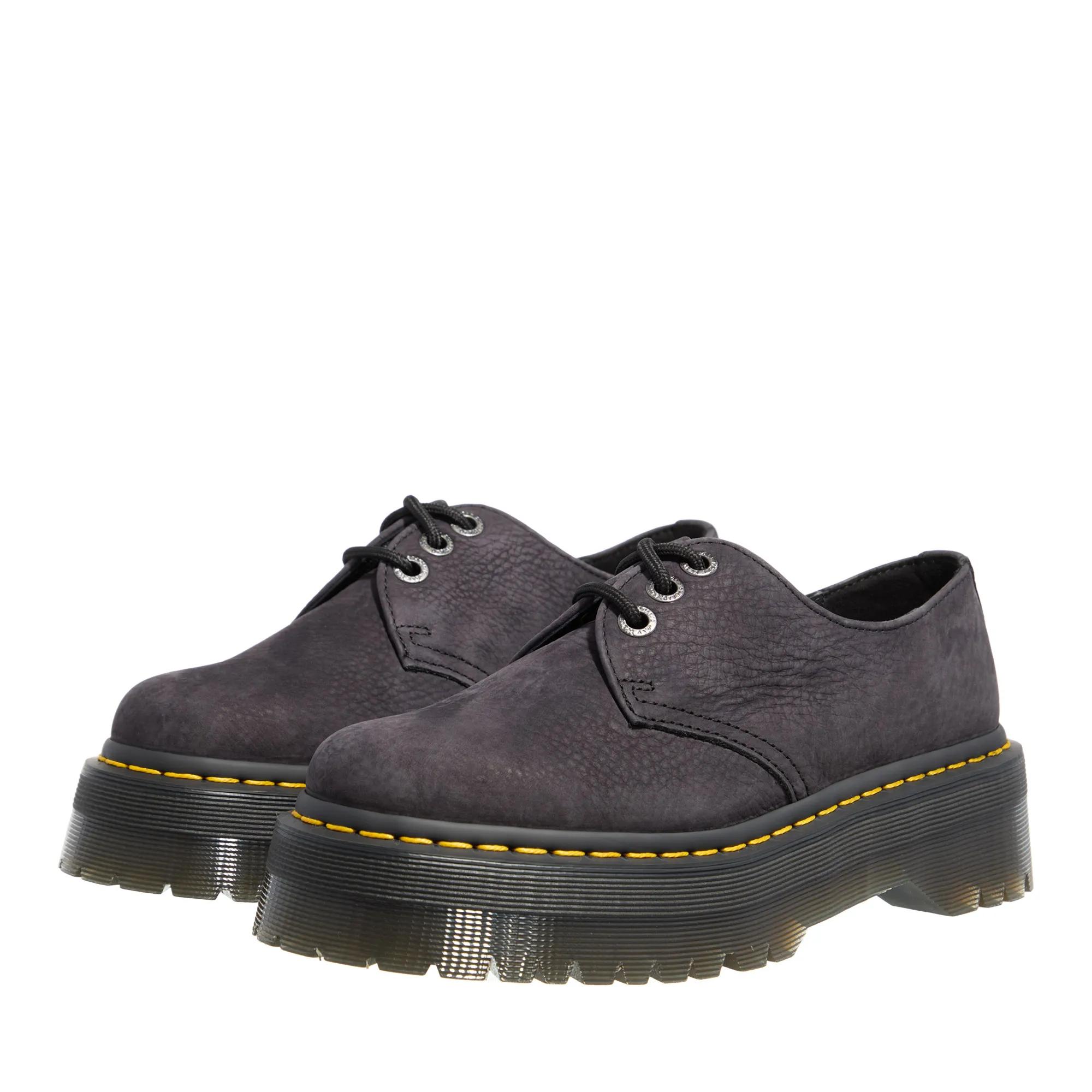 Dr. Martens Loafers & ballerina schoenen - 3 Eye Shoe 1461 Quad II in donkergrijs