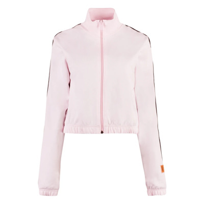 Gestreepte Techno Fabric Sweatshirt Heron Preston , Pink , Dames