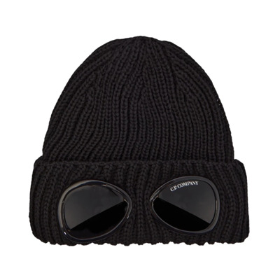 Goggle Beanie C.p. Company , Black , Heren