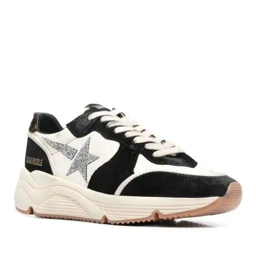 Golden Goose Sneakers - Running Sole Low-Top Sneakers in zwart