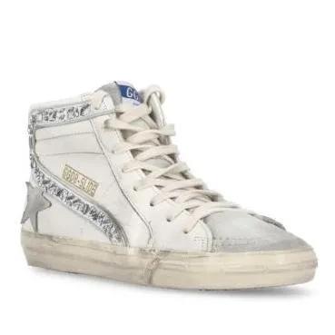 Golden Goose Sneakers - White Leather Sneakers in wit