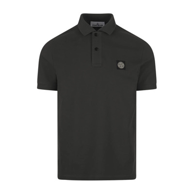 Grijze Polo Shirt Slim Fit Stone Island , Gray , Heren