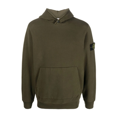 Groene Sweaters met Felpa Stone Island , Green , Heren