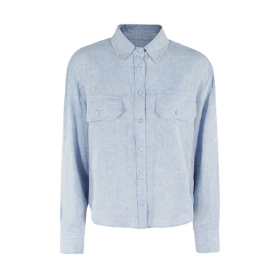 Heldere Blauwe Weekend Shirts Max Mara Weekend , Blue , Dames