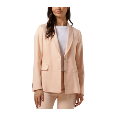 Herring Check Blazer Roze MOS Mosh , Pink , Dames