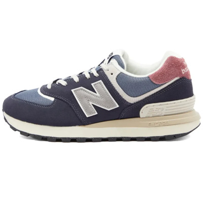 Iconische Blauw & Marineblauw Sneaker - U574Lgfn New Balance , Blue , Heren