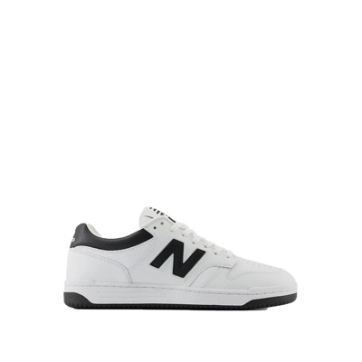 Klassieke Leren Basketbalsneakers Wit New Balance , White , Heren