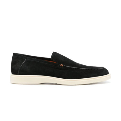 Loafers Santoni , Black , Heren