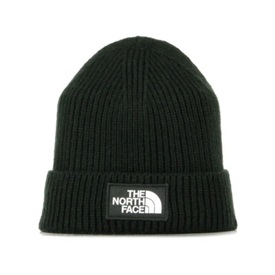 Logo Box Cuffed Beanie The North Face , Black , Heren